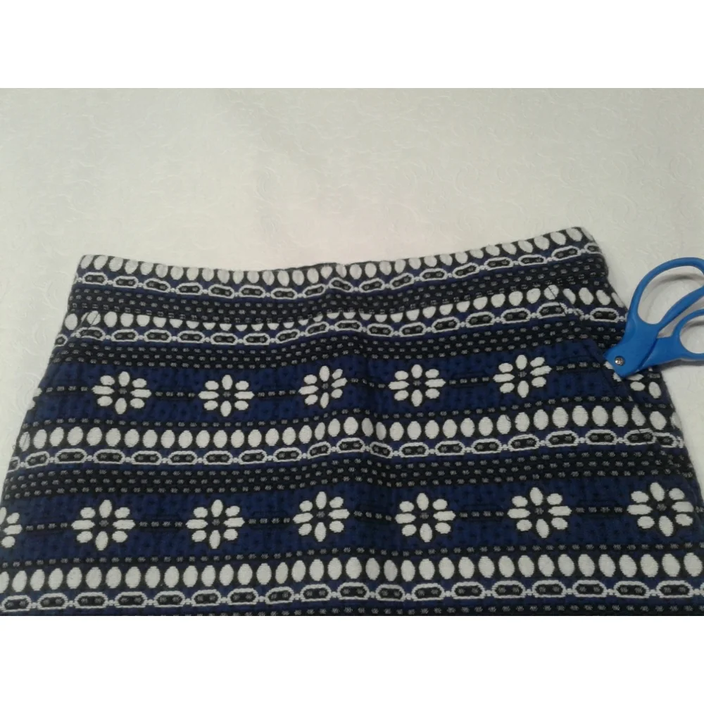 J. Crew floral embroidered mini skirt size 2